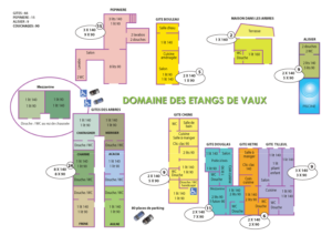 90 couchages au total